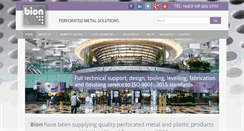 Desktop Screenshot of bion.co.uk