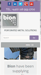 Mobile Screenshot of bion.co.uk